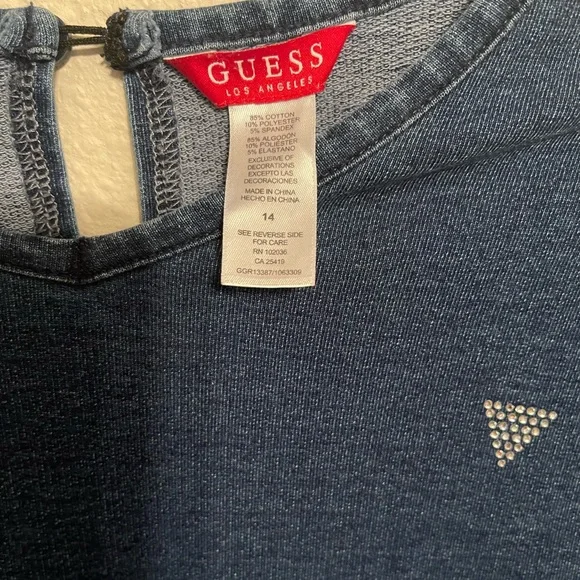 Girls Guess Romper - Picture 4 of 9